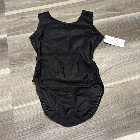 🏁 united all around gymnastics, bodysuit size youth medium NWT - Picture 2 of 6